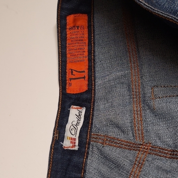 Decibel Women's Distressed Jeans with Rhinestones - Picture 6 of 11